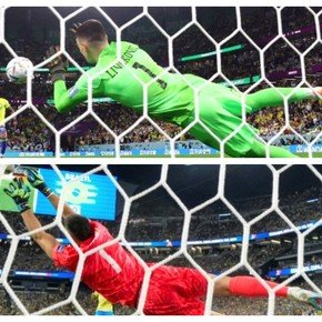 Video: la bizarra semejanza de las eliminaciones de Brasil por penales