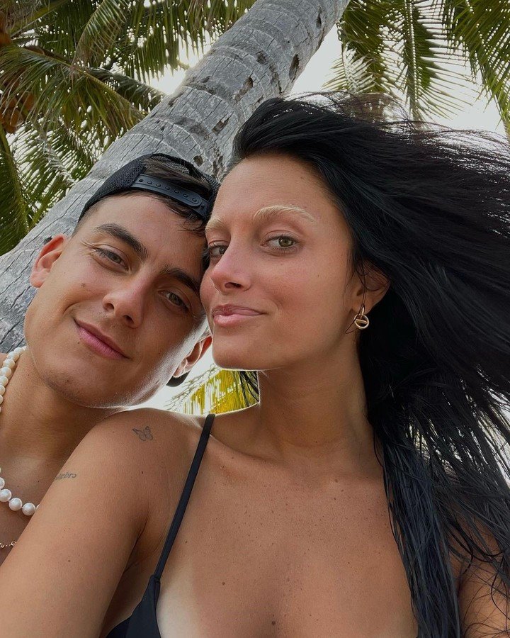 Dybala con Oriana Sabatini