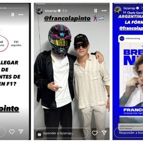 La campaña de Bizarrap por Colapinto y otras repercusiones por su desembarco en la Fórmula 1