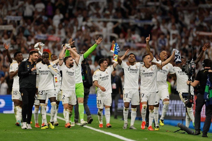 El Real, último campeón de la Champions. 