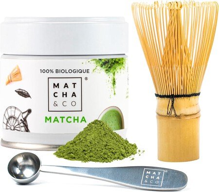 Matcha & CO Set de Té Matcha de Iniciación