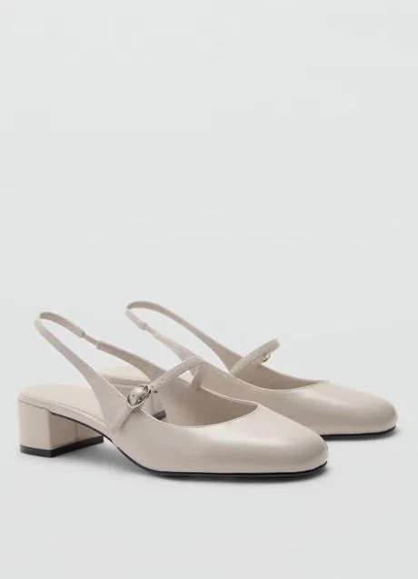 Zapatos destalonados de Mango (35,99 euros)