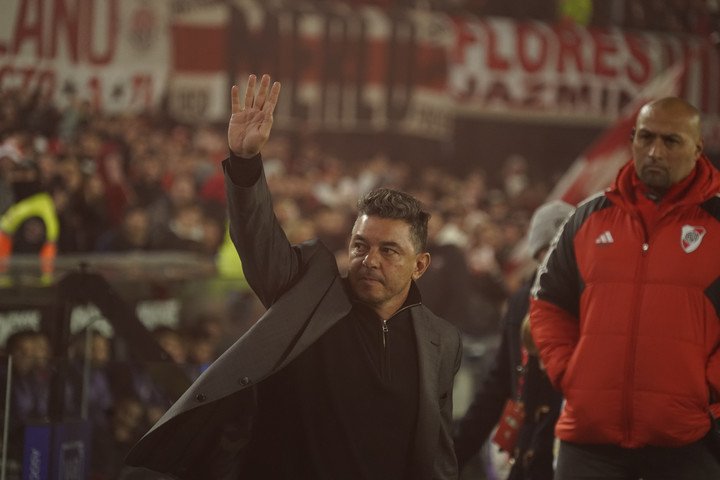 River vs Newells. Gallardo. 25.08.2024 Foto Maxi Failla - FTP CLARIN IMG_20240825_224756.jpg Z