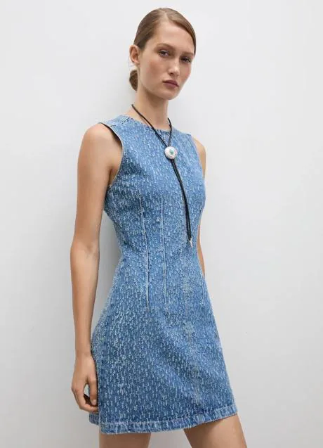 Vestido vaquero de Mango (49,99 euros)