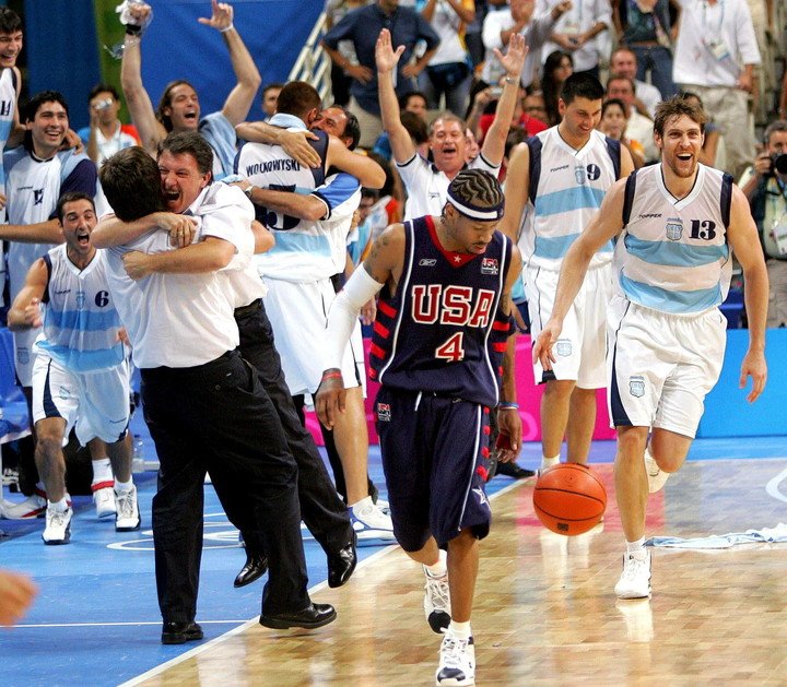 El inolvidable triunfo sobre el Dream Team (EFE / Akis Mykoniatis).