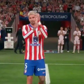 Video: el pasillo a los bicampeones de América en el Atlético de Madrid