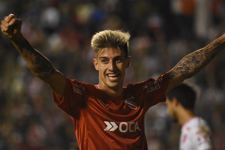 Viejos tiempos: Rigoni en Independiente.