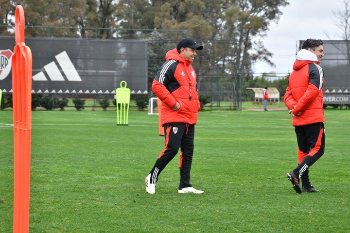 Gallardo debuta este sábado frente a Huracán (Prensa River).