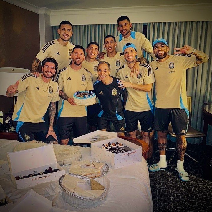 Gio y la intimidad de la Selección. 