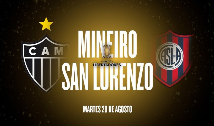 San Lorenzo va por la clasificación ante Atl. Mineiro.