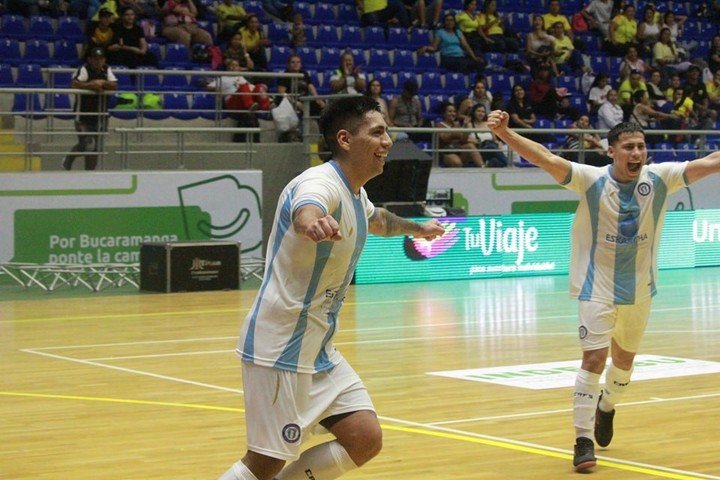 Gran debut de la Selección Argentina en el Mundial de futsal de Fifusa en Colombia. (foto Prensa CAFS)