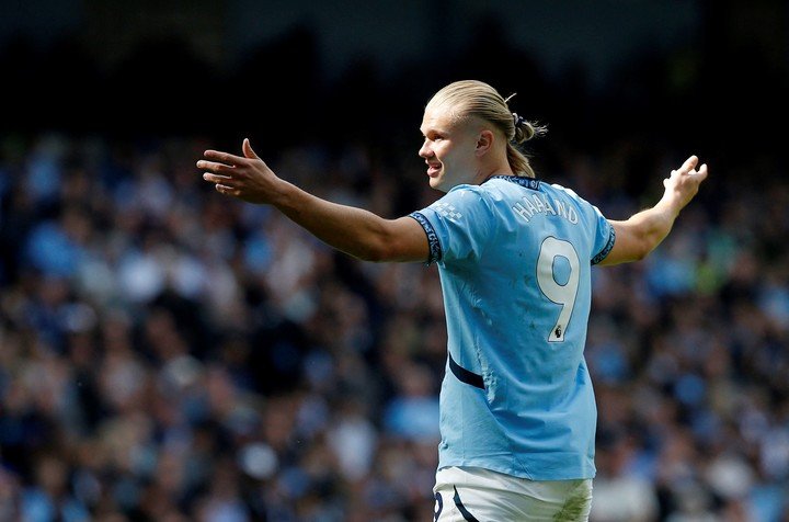 Haaland le apunta al Real Madrid. Reuters/Craig Brough 