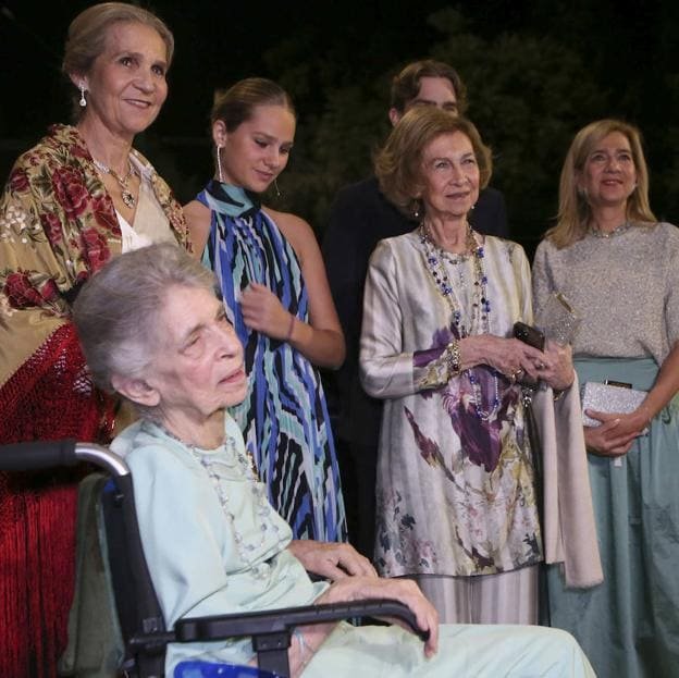 Irene Urdangarin fue a la preboda junto a la reina Sofía, su madre la infanta Cristina, su tía la infanta Elena, su hermano Miguel e Irene de Grecia.