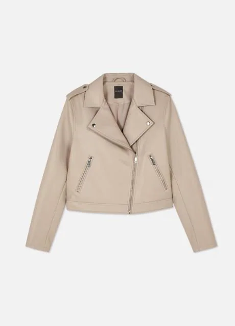 Chaqueta efecto cuero de Primark (18 euros)
