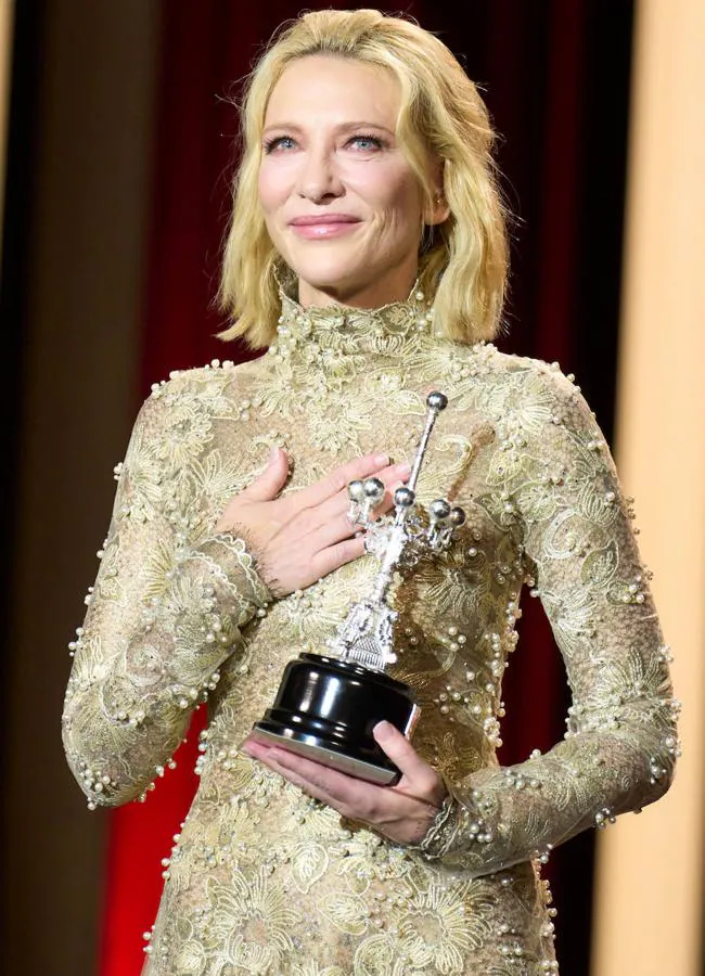 Cate Blanchett recoge el Premio Donosita. / LIMITED PICTURES