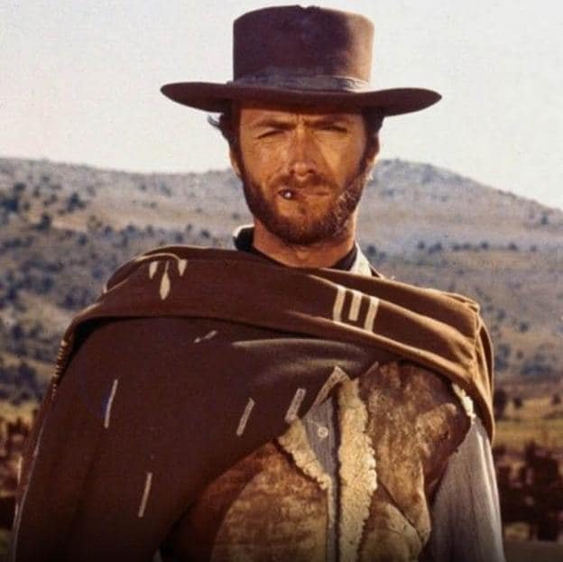 Clint Eastwood en una imagen del clásico del oeste, El bueno, el feo y el malo.