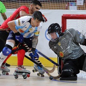 Hockey sobre patines: la Argentina arrancó con todo la doble defensa del título mundial 