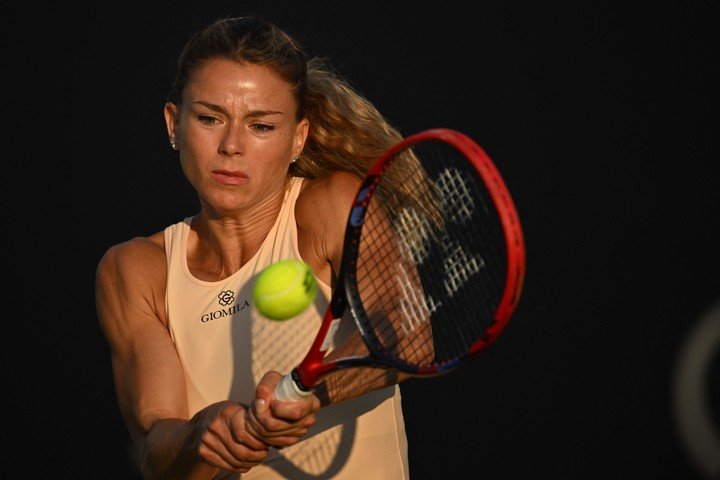 Giorgi en acción. (Foto: AFP)