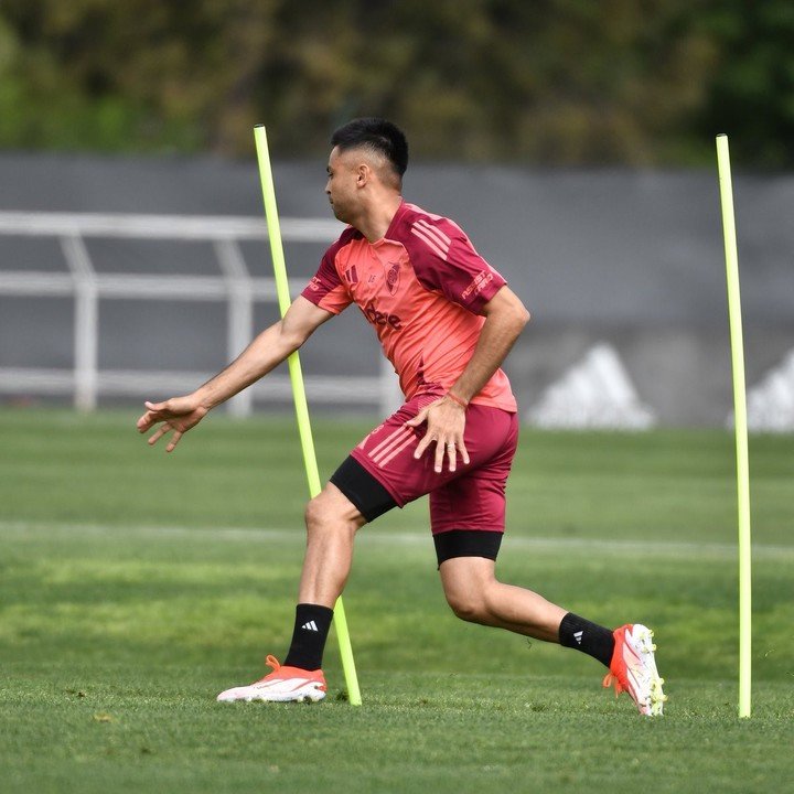 El Pity Martínez cada vez más cerca de su vuelta a las canchas (Prensa River).