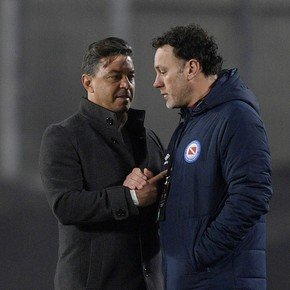 Gallardo vs. Milito: cruce picante, historial parejo y cómo fue el único mata-mata copero