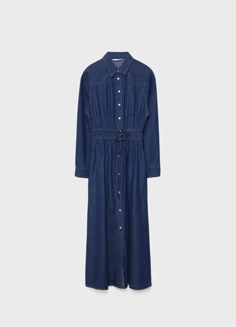 Vestido vaquero de Stradivarius (35,99 euros)