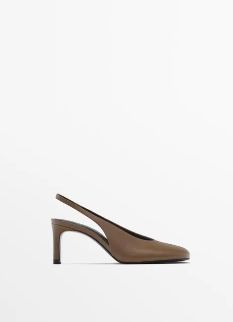 Zapatos destalonados de Massimo Dutti (89,99 euros)