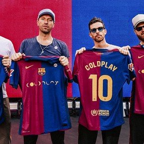 Por qué el Barcelona jugará el clásico contra el Real Madrid con una camiseta de Coldplay