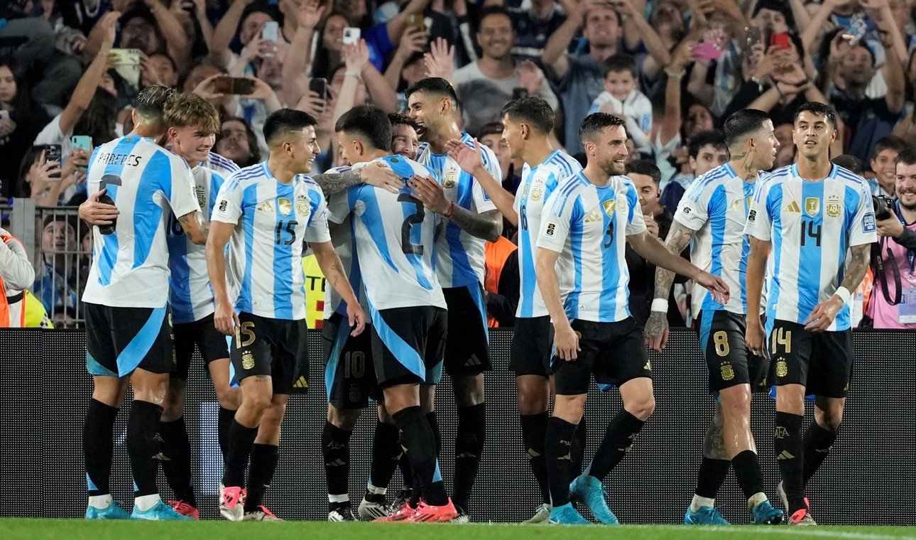 Argentina, el mejor equipo del mundo. (AP)