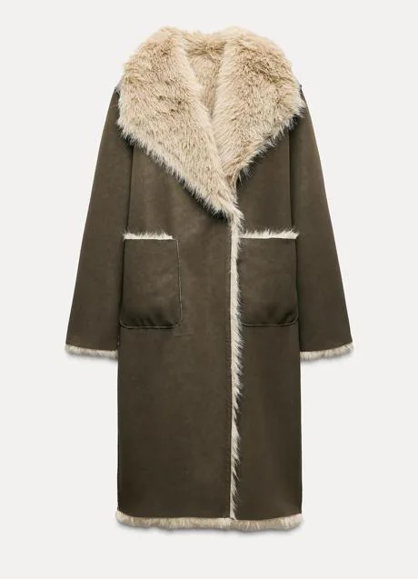 Abrigo Largo de Zara (79,99 euros)
