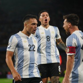 El partido de Messi ante Perú: asistencia de 10 para el gol de Lautaro Martínez