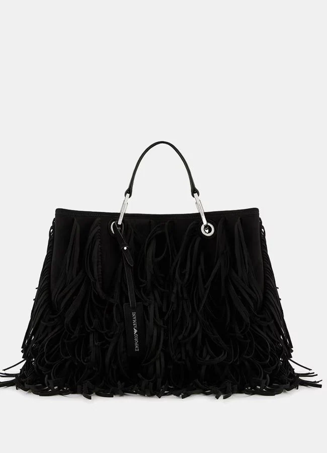 Bolso negro de Emporio Armani, 550 euros..