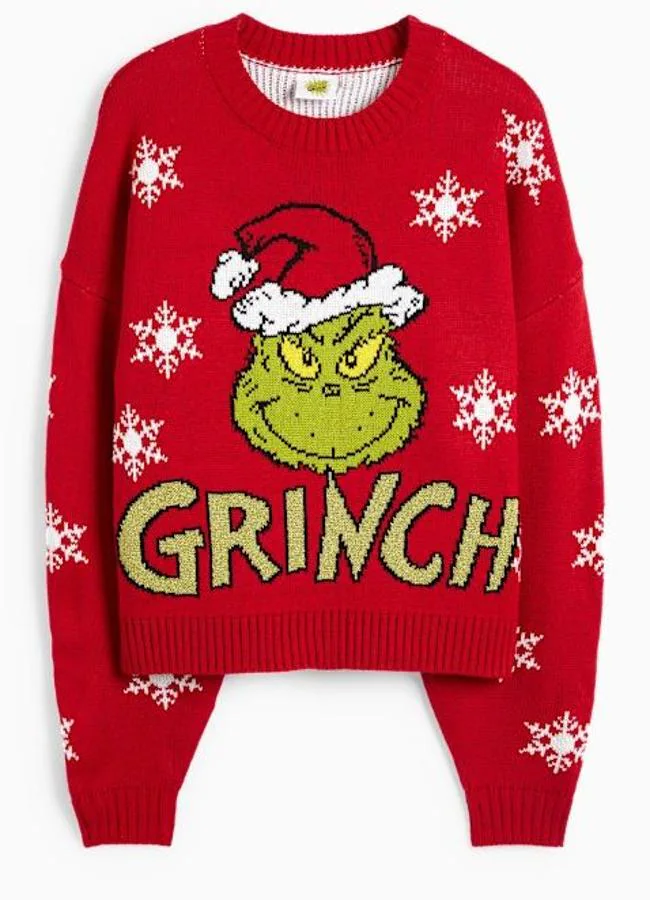 Jersey navideño de El Grinch de C&A (18,99€)