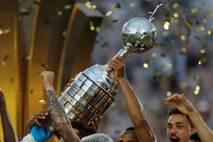 La Copa Libertadores que levantó Botafogo en este 2024.
EFE/ Antonio Lacerda