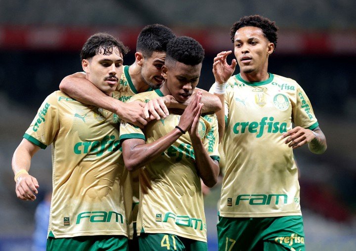 Estevao le ahogó el campeonato a Botafogo. REUTERS/Cris Mattos 