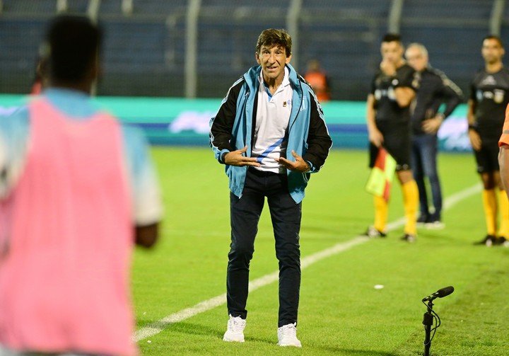 Gustavo Costas habló sobre la victoria ante Central. foto sebastian granata 