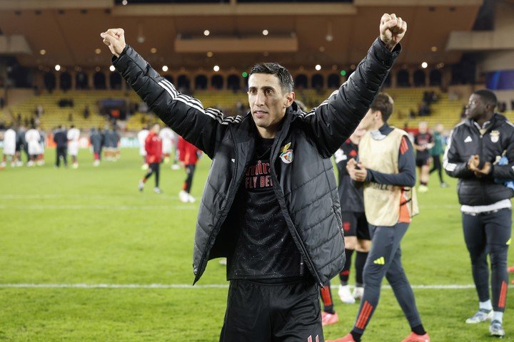 Di María, en Benfica.