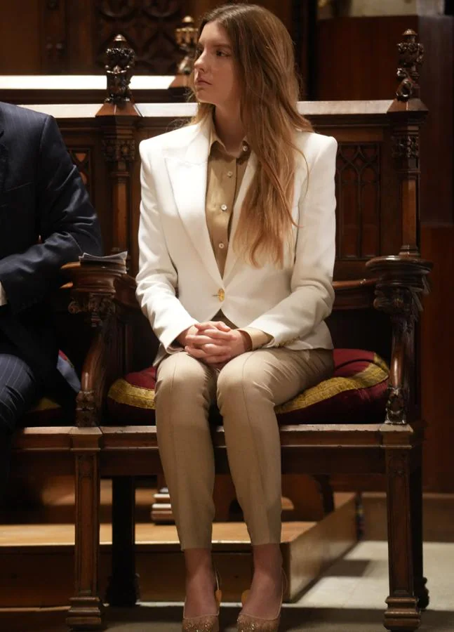 Carmen Thyssen, en un acto de presentación en Barcelona (GTRES)