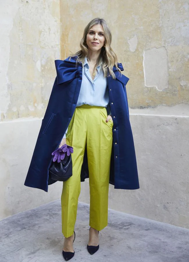 Manuela Villena arrasó con un look de antonio García. (ÁLEX RIVERA)