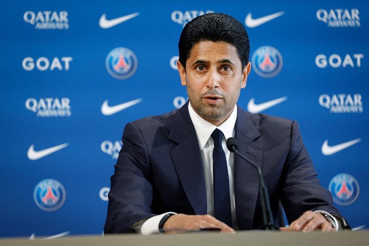 Nasser al-Khelaifi, presidente del PSG (AFP)