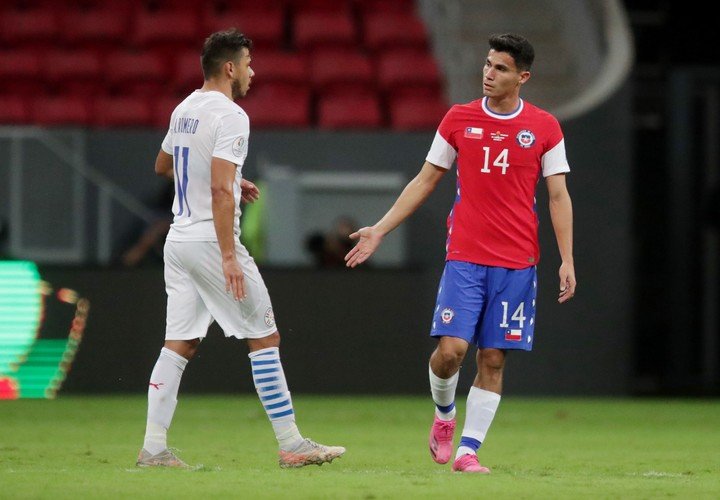 Galdames ha tenido varias convocatorias a la selección chilena. (Reuters)