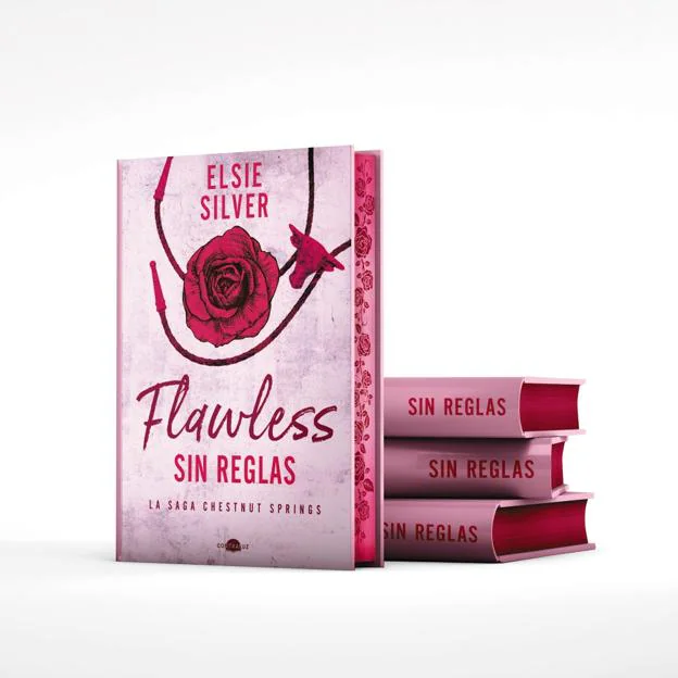 Portada de Flawless: Sin reglas, el libro de la saga chesnut srpings escirto por Elsie Silver.