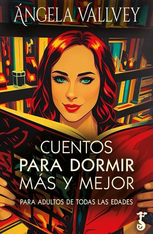 Portada de Cuentos para dormir más y mejor, el nuevo libro de Ángela Vallvey. / Arzalia