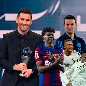 A quiénes votaron Messi y Scaloni en los The Best