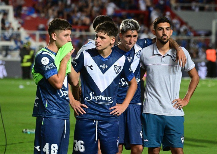 La tristeza de todo Vélez. (Foto: Sebastián Granata).