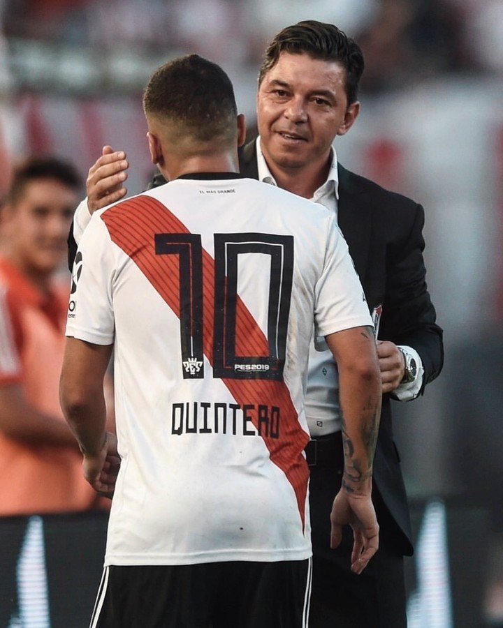 Gallardo y Quintero volverán a verse las caras dentro de un campo de juego (Prensa River).