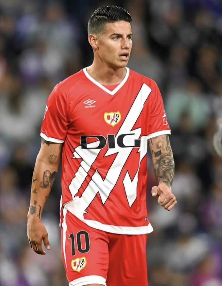 James Rodríguez en Rayo Vallecano.