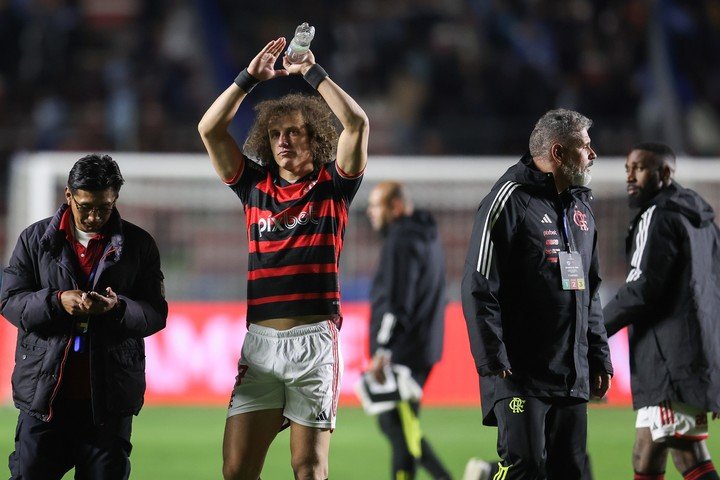 David Luiz en Flamengo (EFE).