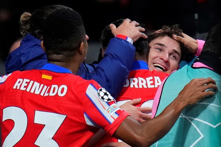 Julián ya es figura en el Atleti del Cholo (AP Photo/Manu Fernandez).