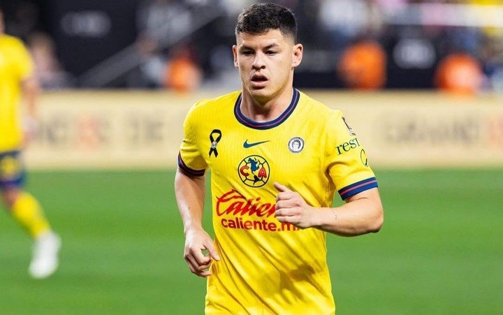 Richard Sánchez está concentrado para el próximo partido de América.
