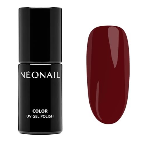 NEONAIL Pintauñas Semipermanentes 7,2 ml - Rojo Perfect Red - Esmaltes Semipermanentes Para Uñas - Gel Uñas - Manicura - Nail Art - Brillo Uñas - Laca De Uñas - Esmalte Uñas